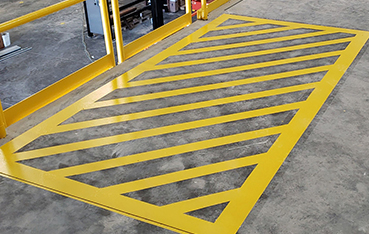 Warehouse striping